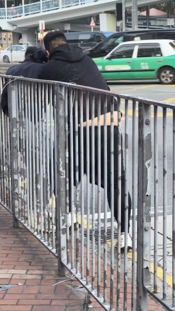 元朗撞車打人內情