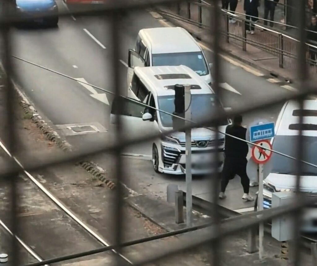 元朗撞車打人內情